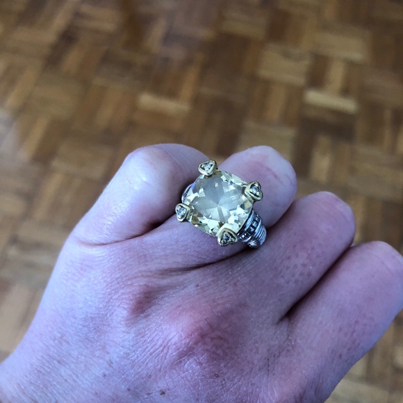 Judith ripka canary ring - Picture 3 of 3